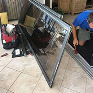 sliding glass door frame repair Cameron Park